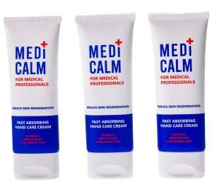 trzy tubki z kremem medicalm zestaw
